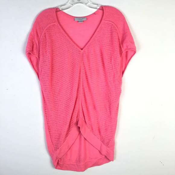 Christopher Fischer Cashmere High Low Top #1446 - Picture 1 of 7